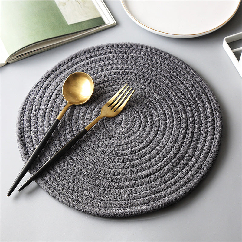 Round Cotton Placemat Set of 4