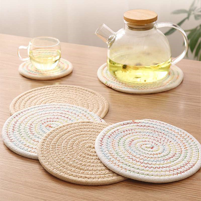 Round Cotton Placemat Set of 4