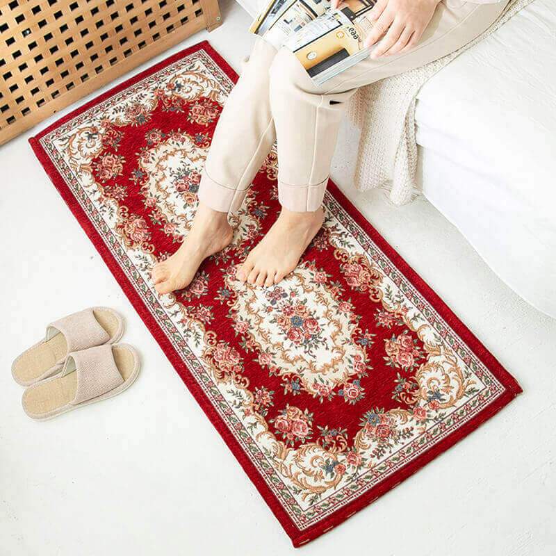 Boho Hallway Runner Rug, Washable Kitchen Runner Rug