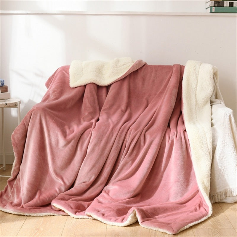 Sherpa Fleece Blanket,Warm Microfiber Throws