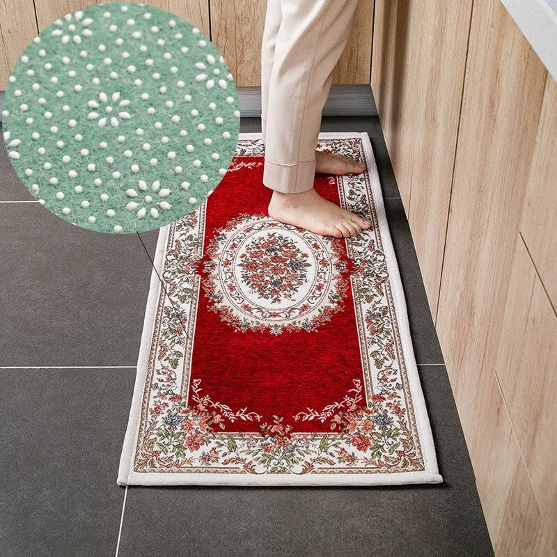 Boho Hallway Runner Rug, Washable Kitchen Runner Rug