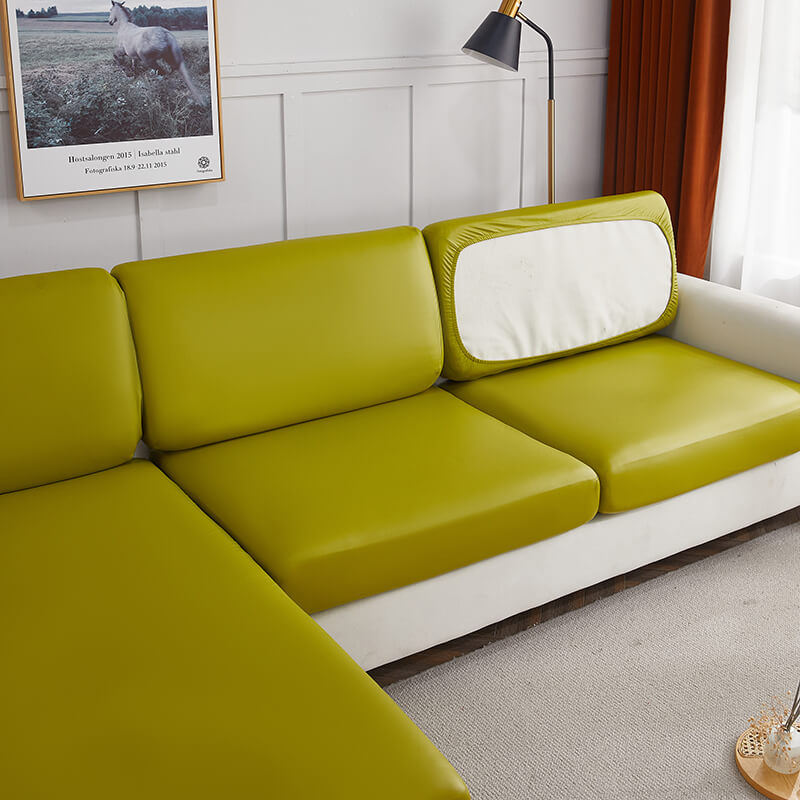 Waterproof PU Leather Sofa Cushion Covers