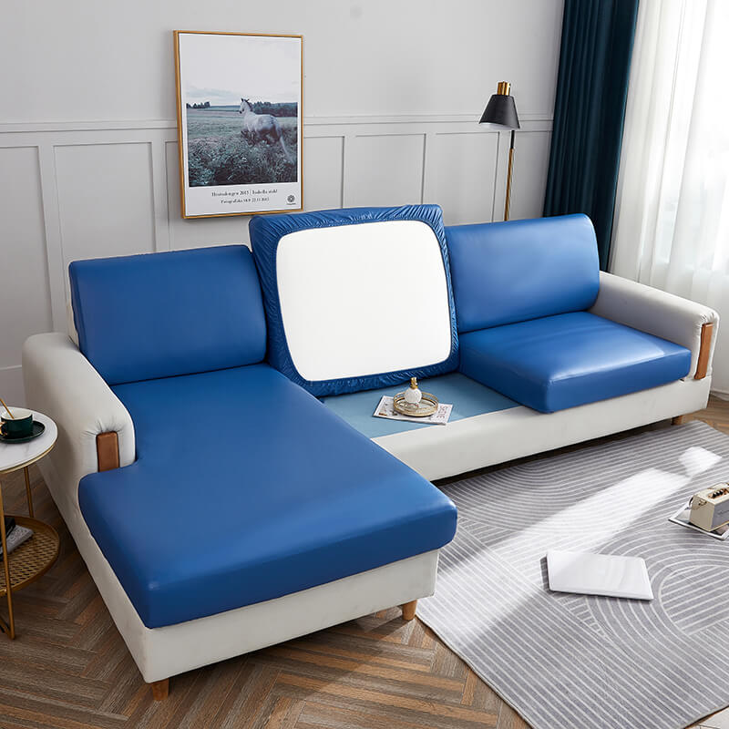 Waterproof PU Leather Sofa Cushion Covers