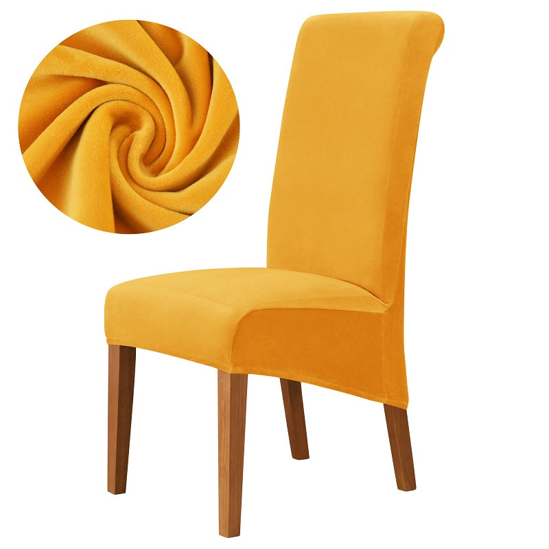 Super Soft Velvet XL Size Kitchen Dining Chair Covers