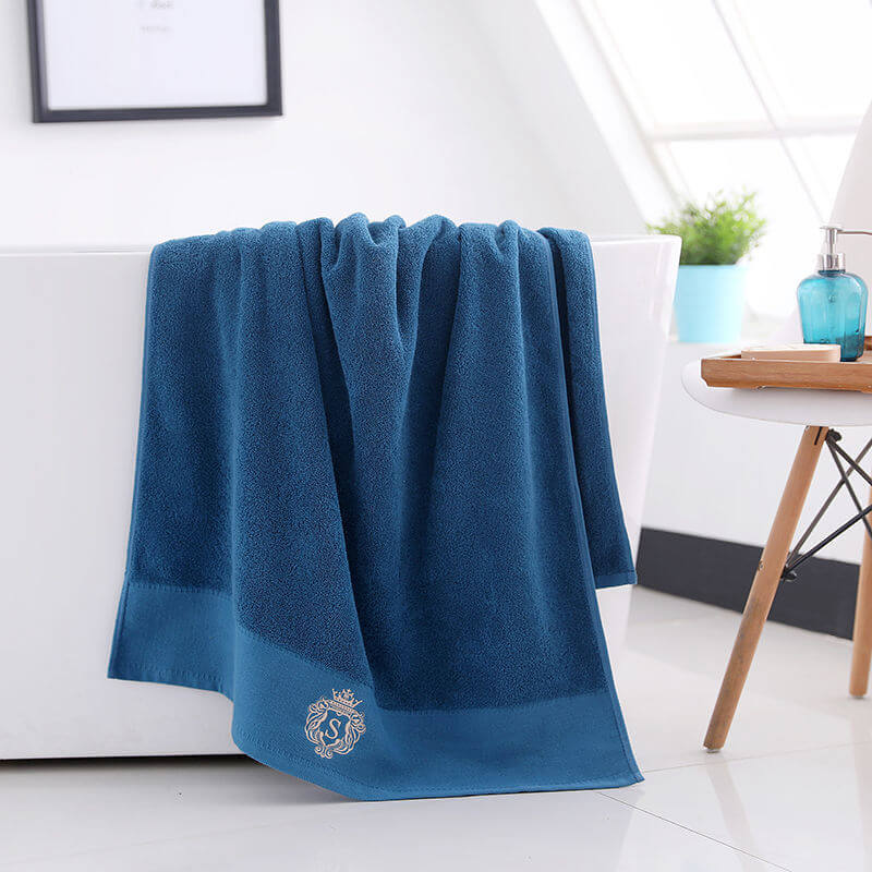 2Pcs Luxury Cotton Super Soft Bath Towel 400GSM