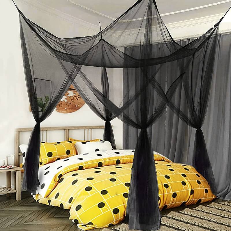 4 Corners Bed Canopy Mosquito Net