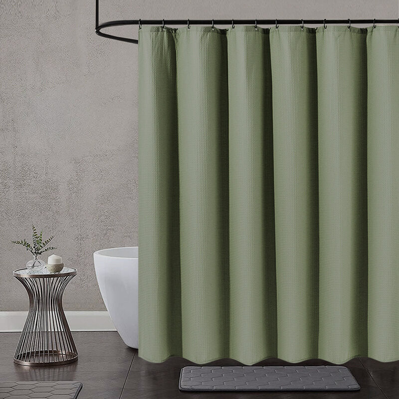 Waffle Weave Shower Curtains