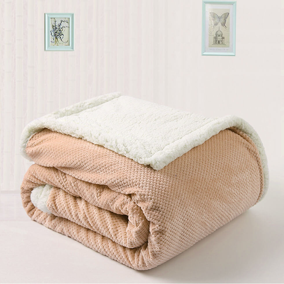 Soft Sherpa Fleece Blanket