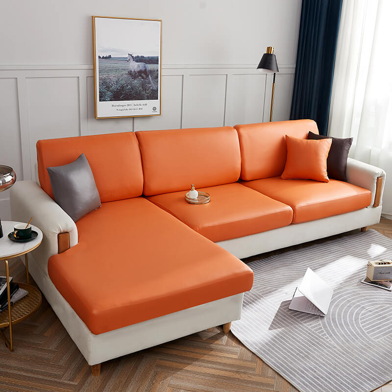 Waterproof PU Leather Sofa Cushion Covers