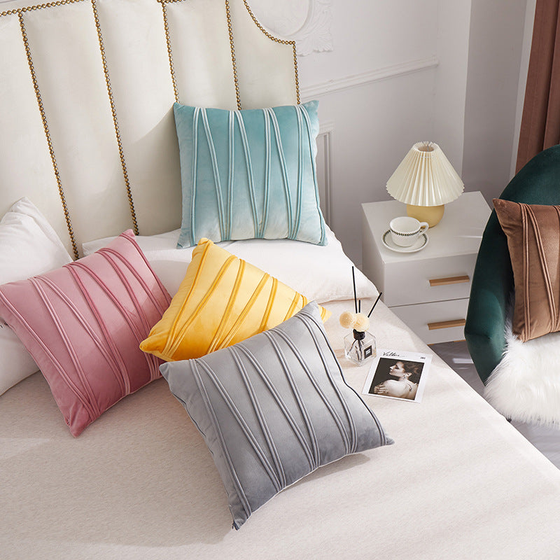 Modern Pillow Sofa Back Solid
