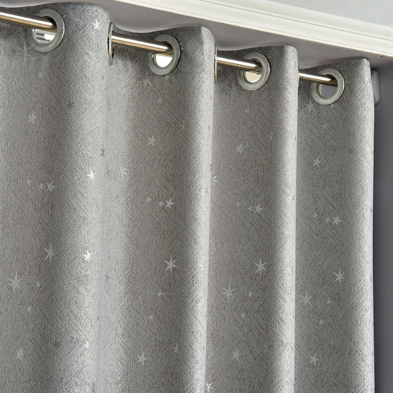 Punch-Free Blackout Door Curtain Stylish Simplicity