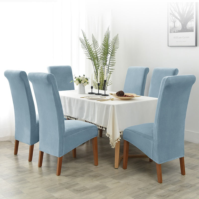 Super Soft Velvet XL Size Kitchen Dining Chair Covers