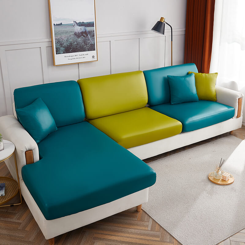 Waterproof PU Leather Sofa Cushion Covers