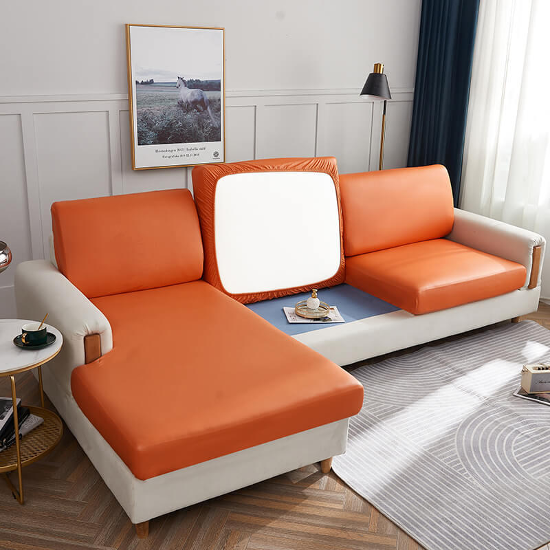 Waterproof PU Leather Sofa Cushion Covers