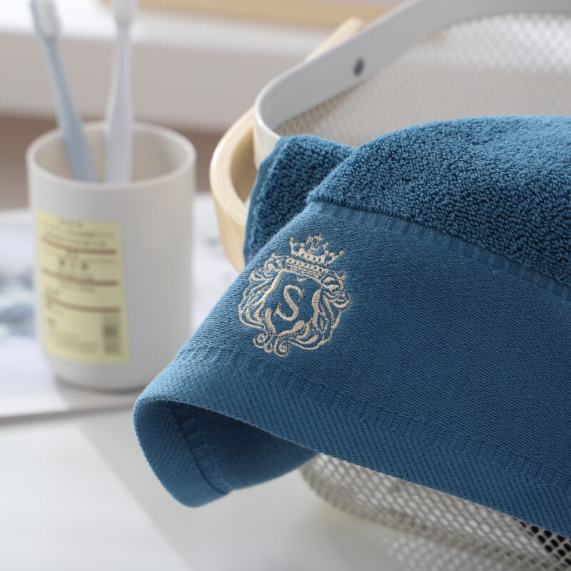 2Pcs Luxury Cotton Super Soft Bath Towel 400GSM