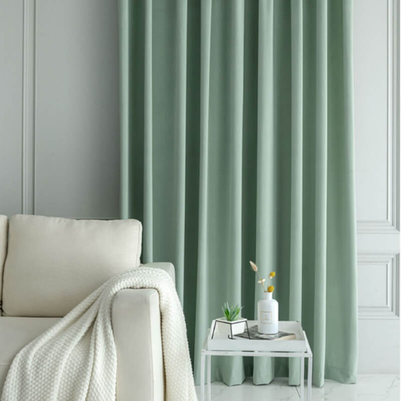 Soft Heavy Velvet Curtain Panel Drapes