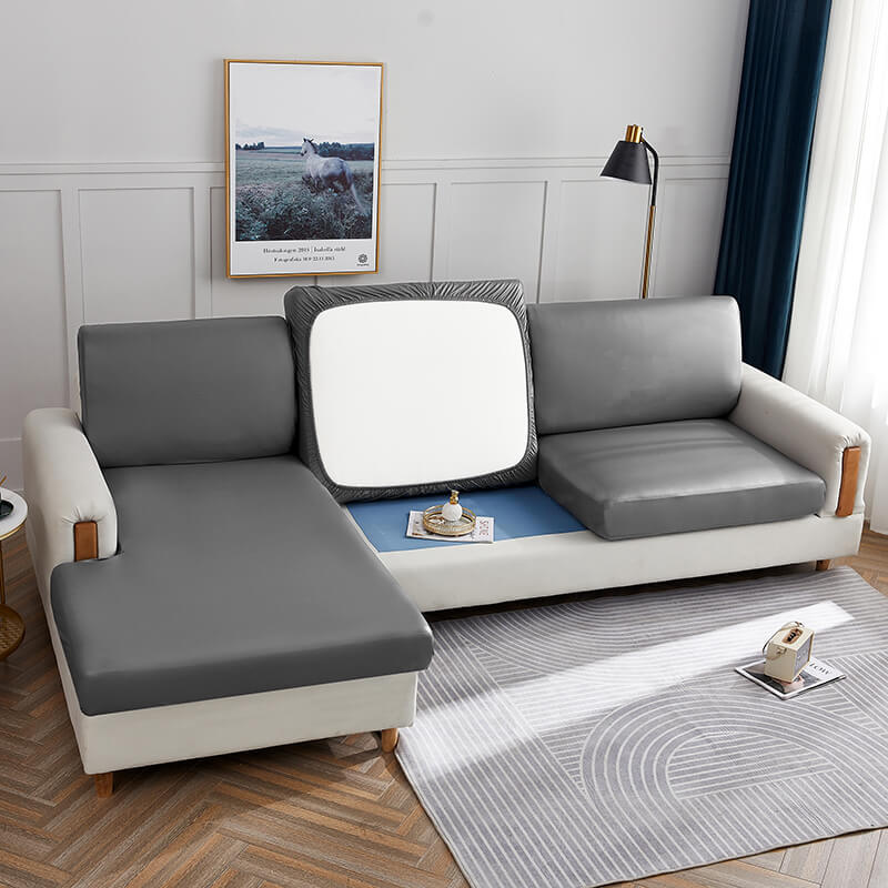 Waterproof PU Leather Sofa Cushion Covers