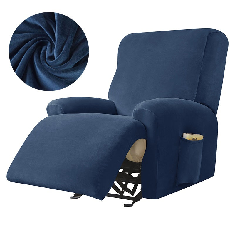 Stretch Velvet Recliner Chair Covers