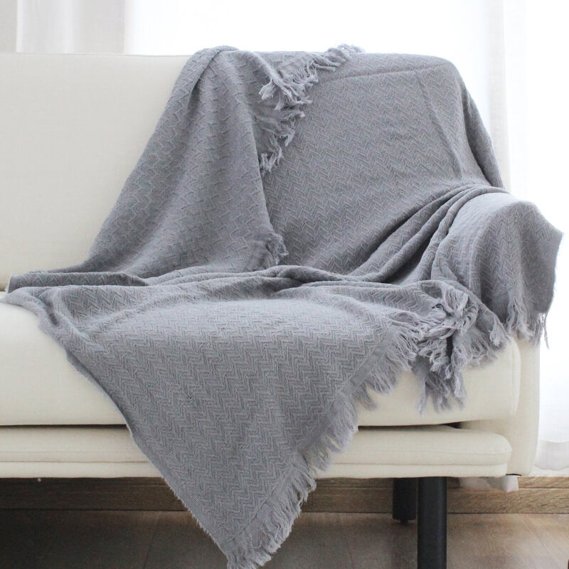 Weave Wave Pattern Blanket