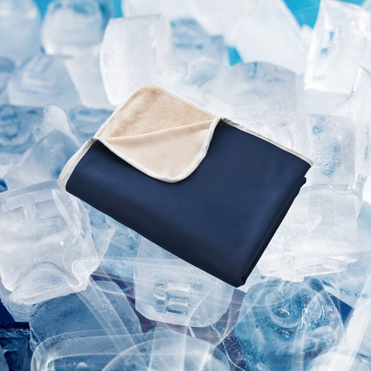Summer Ice Cooling Blankets for Hot Sleepers | 59×50IN