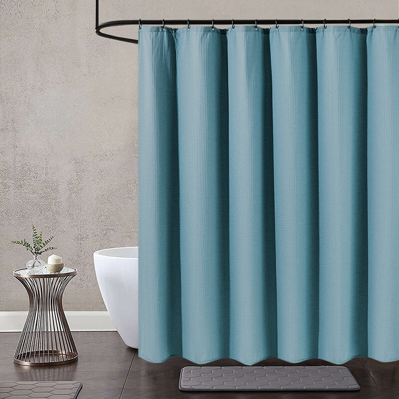 Waffle Weave Shower Curtains