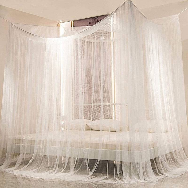 4 Corners Bed Canopy Mosquito Net