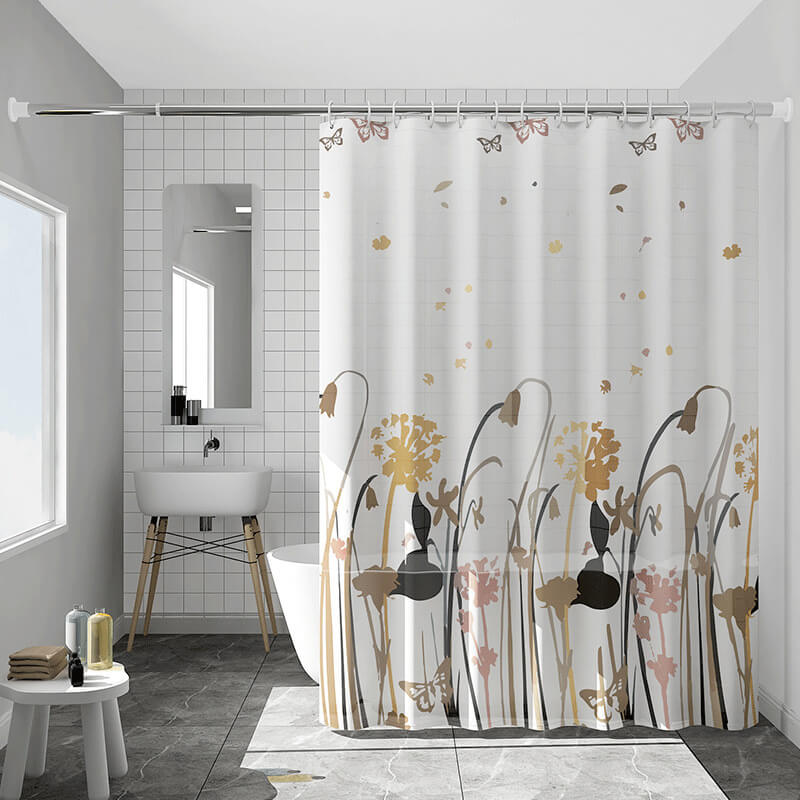 Bathroom Single Shower Curtain
