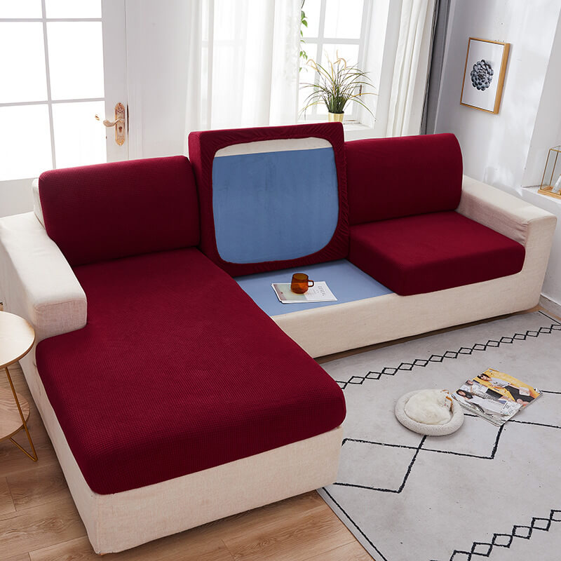 High Stretch Jacquard Sofa Cushion Covers