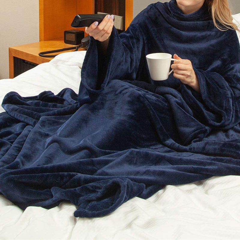 Over-Size Wearable Throw Blanket Winter