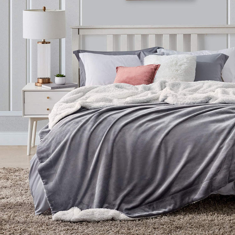 Sherpa Fleece Blanket,Warm Microfiber Throws