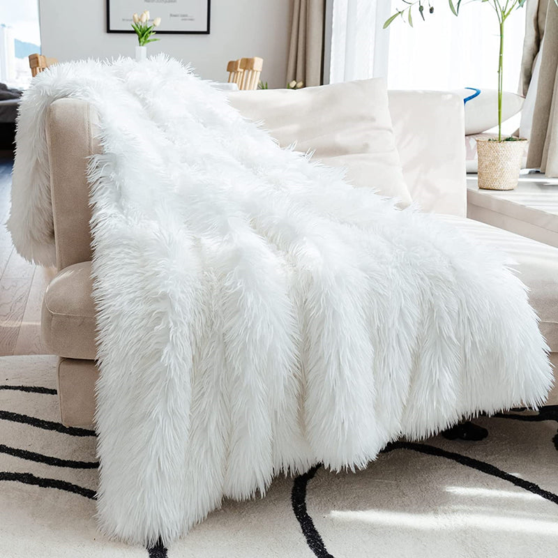 Super Soft Fluffy Throw Blanket