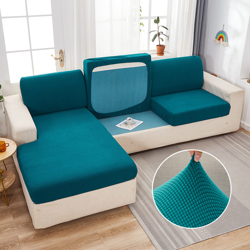 High Stretch Jacquard Sofa Cushion Covers