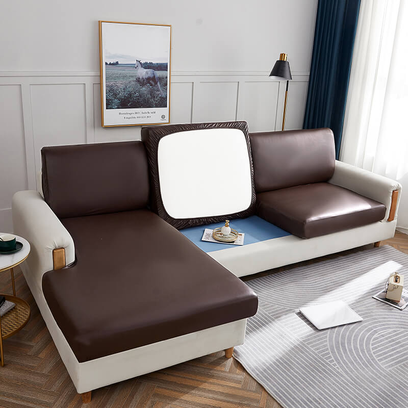 Waterproof PU Leather Sofa Cushion Covers