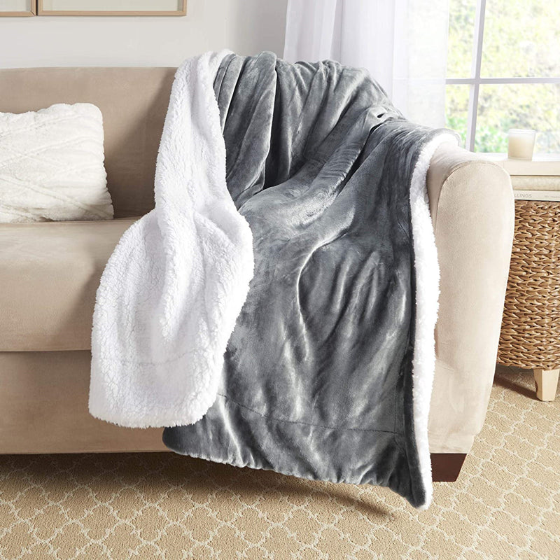 Sherpa Fleece Blanket,Warm Microfiber Throws