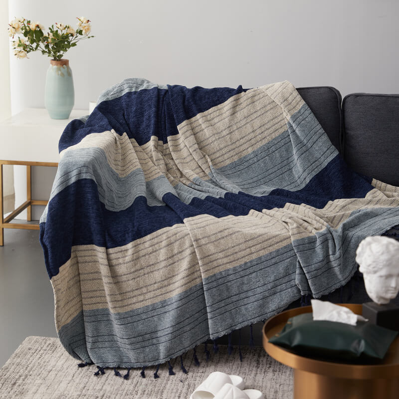Chenille Jacquard Sofa Throw Cover