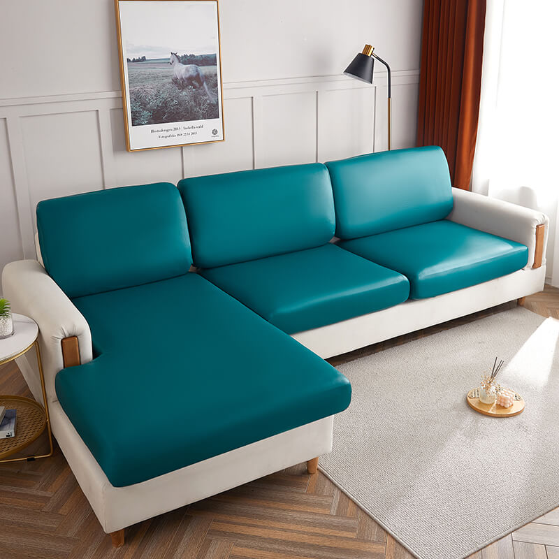 Waterproof PU Leather Sofa Cushion Covers