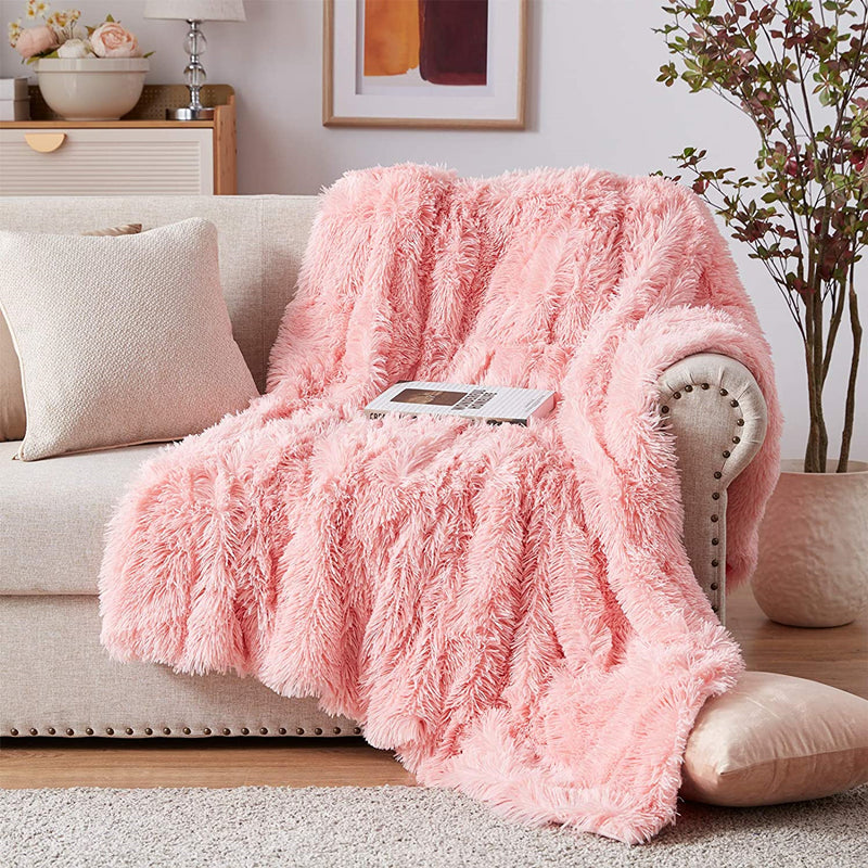 Super Soft Fluffy Throw Blanket