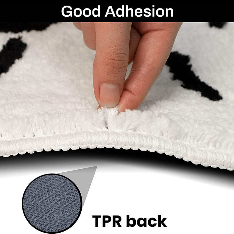 Bath Rug Bathroom Toilet Mat Non-Slip Design