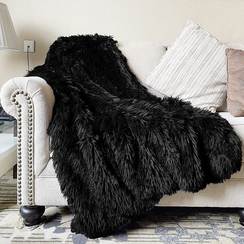 Super Soft Fluffy Throw Blanket