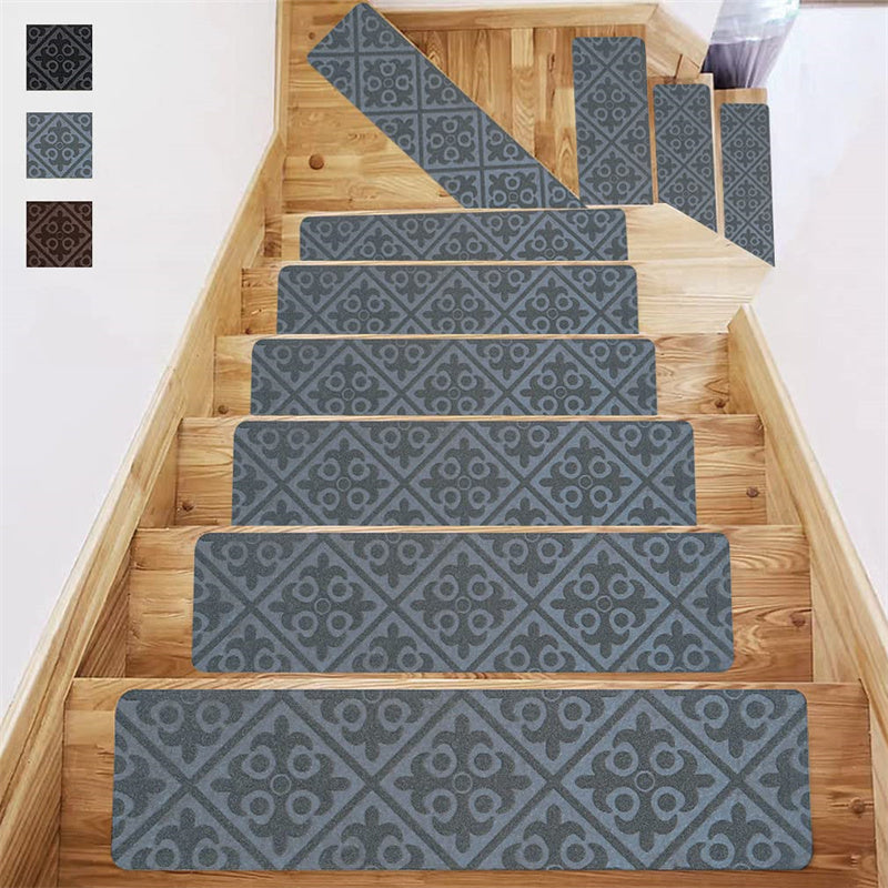 Non-slip And Durable Washable Stair Carpet Treads