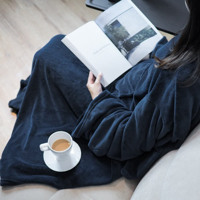 Over-Size Wearable Throw Blanket Winter