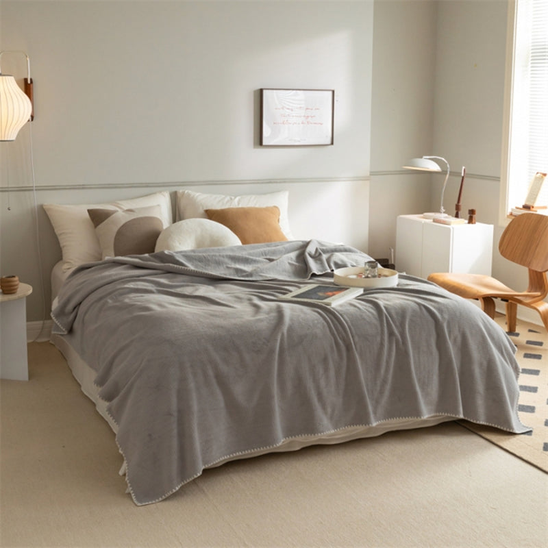 Fleece Lightweight Bed Blanket for Nap