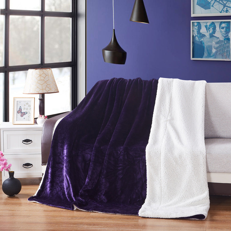 Sherpa Fleece Blanket,Warm Microfiber Throws
