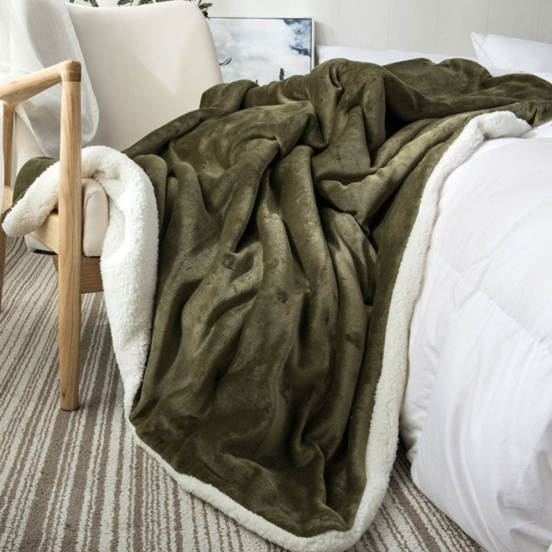 Sherpa Fleece Blanket,Warm Microfiber Throws