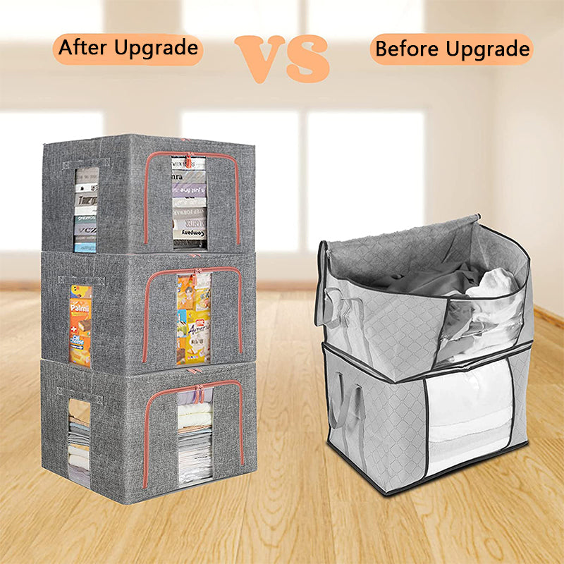 2/3Packs Large Capacity Bedding Storage Bag for Blanket