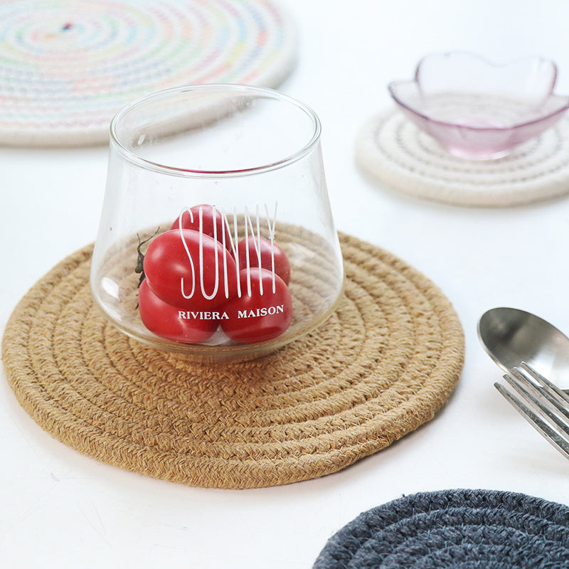 Round Cotton Placemat Set of 4