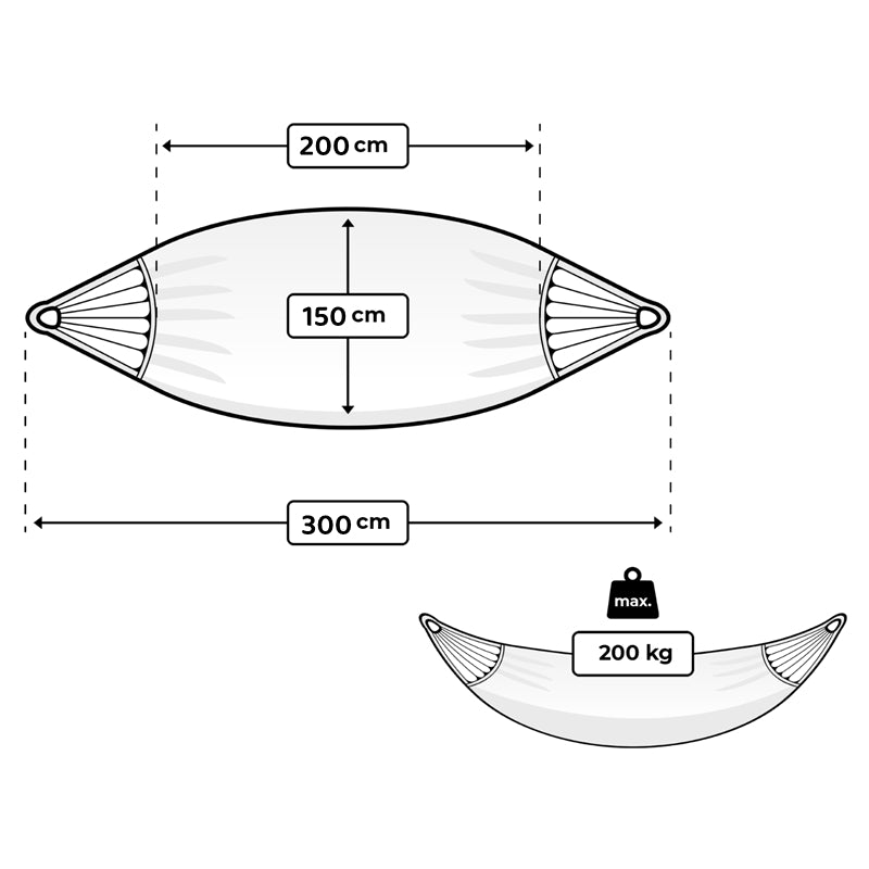 Hanging Garden Hammock for Double Adults
