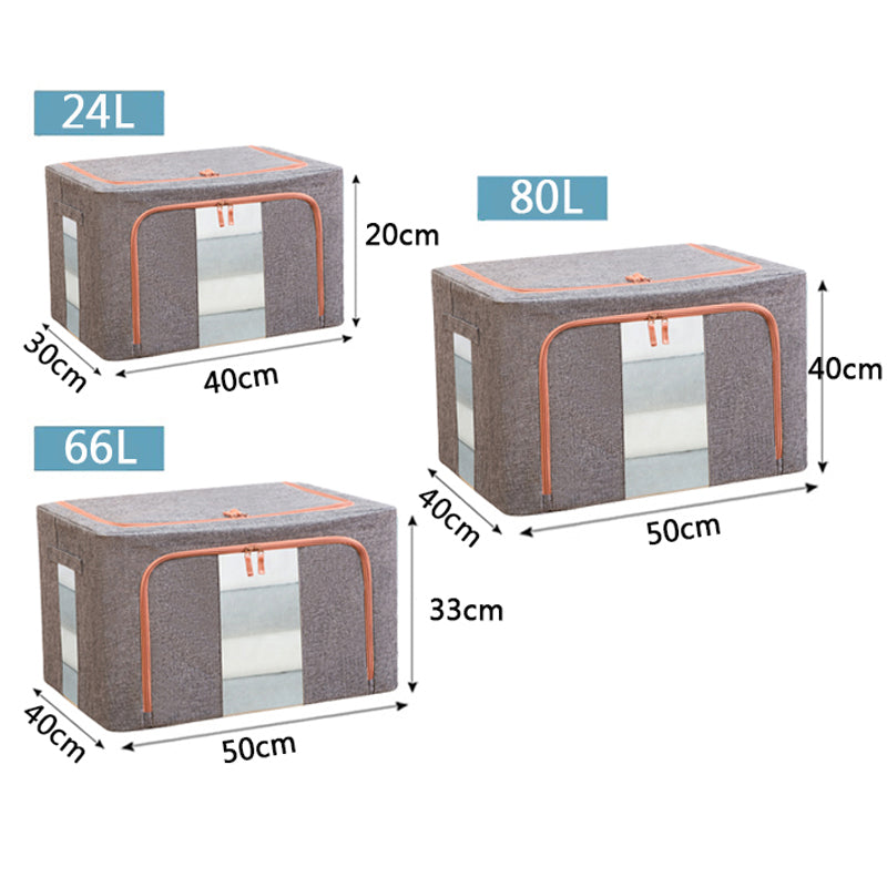 2/3Packs Large Capacity Bedding Storage Bag for Blanket