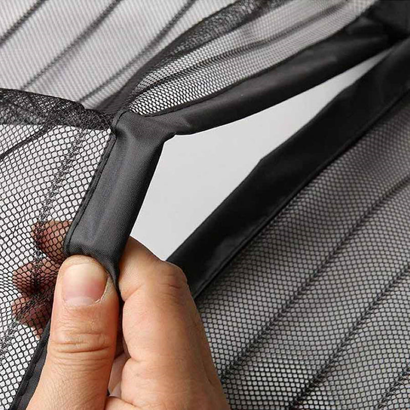 Magnetic Screen Door, Fly Screen for Patio Doors Black