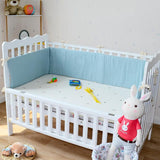 Load image into Gallery viewer, Removable Mesh Breathable Cot Bumper with Fixed Strap